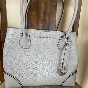 Gray Michael Kors bag